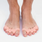 Silicone Toe Separators with Flexible Gel Material and Adjustable Spacing