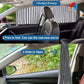 Magnetic Car Window Shade with UV Protection and Sliding Track System