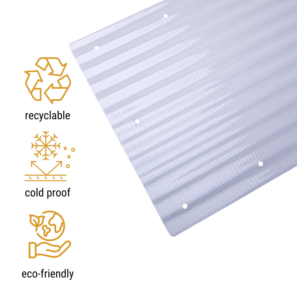 Tree Squirrel Guard Shield with Adjustable Buckle System and Weatherproof Plastic, 6-Pack