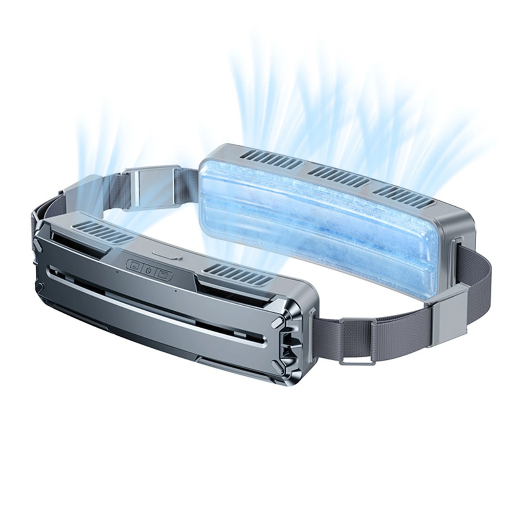 Waist Fan with Adjustable Belt and Multiple Speed Settings for Outdoor Activities