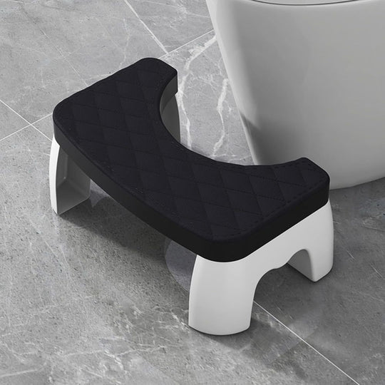 Compact Non-Slip Toilet Stool for Better Bathroom Posture