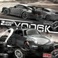 4WD RC Drift Car with Swappable Drift Tires and Rechargeable Battery, LED Track Lighting
