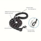 Dog Leash with Reflective Stitching and Padded Grip, Double Rope Construction