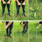 Standing Weed Puller with Triple Steel Claws and Foot Pedal, 50cm Handle