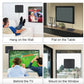 Indoor HDTV Antenna with 37dB Signal Amplifier and 10ft Cable