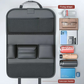 Back Seat Storage Organizer with Foldable Tray and Adjustable Device Holder