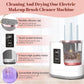 Automatic Makeup Brush Cleaner with High Speed Spinning and Multiple Silicone Collars