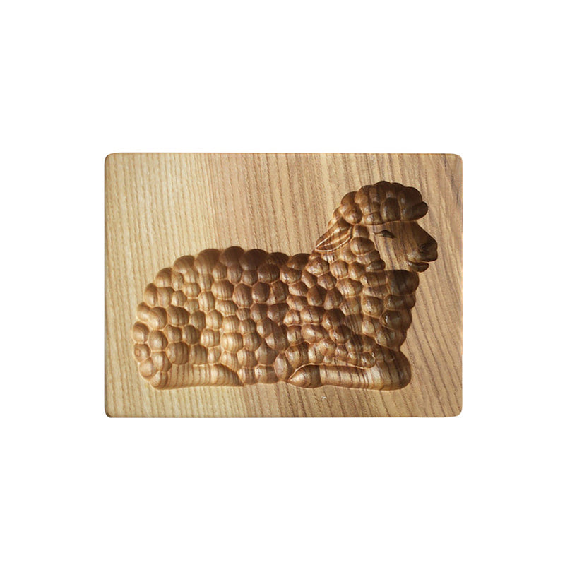 Wooden Cookie Cutter with Seven Seasonal Designs and Press-Lift Mold