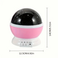 Calming Star Projector Night Light with Music for Soothing Indoor Atmosphere