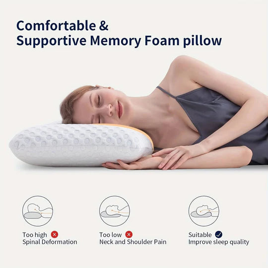 Advanced Cooling Gel Memory Foam Pillow