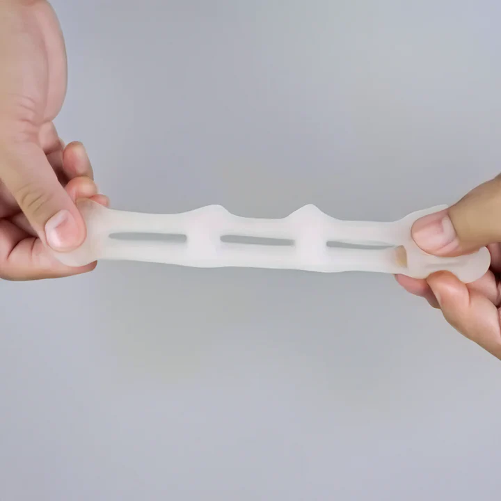Silicone Toe Separators with Flexible Gel Material and Adjustable Spacing