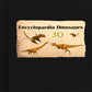 3D Pop Up Dinosaur and Sea Monster Book with Hardcover Binding and Educational Facts