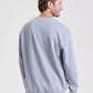 Plaid Appliqué Sweatshirt with Long Sleeves and Hip Length, Crewneck Style