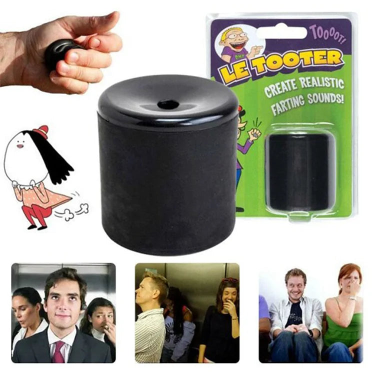 Handheld Prank Toy with Realistic Sound Effects and Manual Squeeze Activation