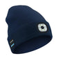 Bluetooth Beanie with Built-In LED Light and Wireless Speakers, Detachable Module