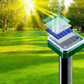 Ultrasonic Rodent Repellent with Solar Panel and Variable Frequency Waves