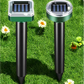 Ultrasonic Rodent Repellent with Solar Panel and Variable Frequency Waves