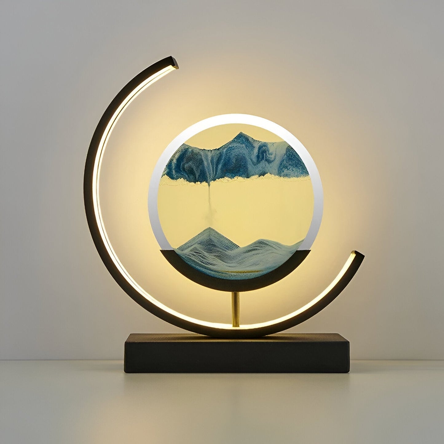 Sand Glow Sand Lamp with Remote Control and Dimmable Features