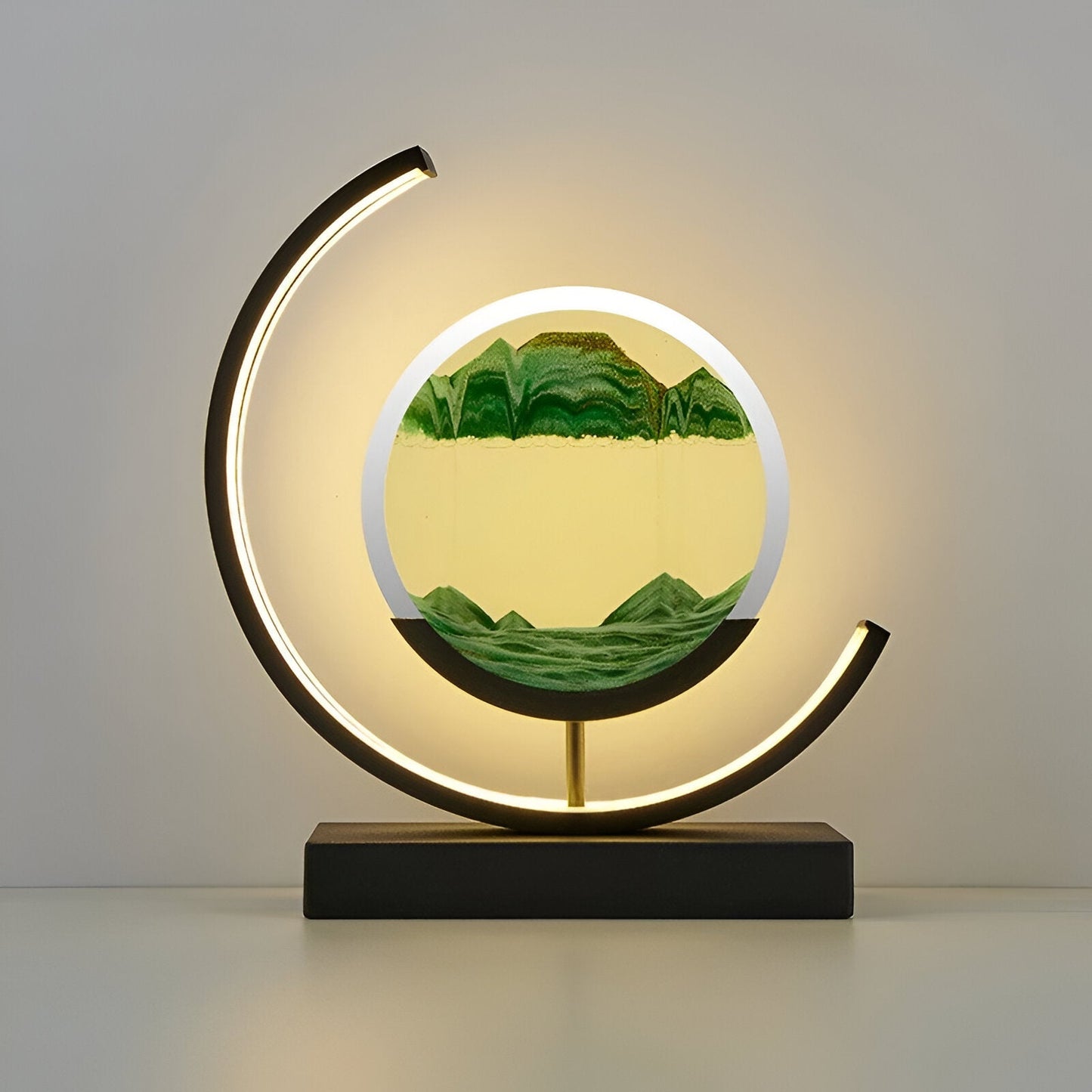 Sand Glow Sand Lamp with Remote Control and Dimmable Features