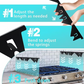 Stovetop Gap Cover with Telescoping Adjustable Fit and Silicone End Caps, Stainless Steel