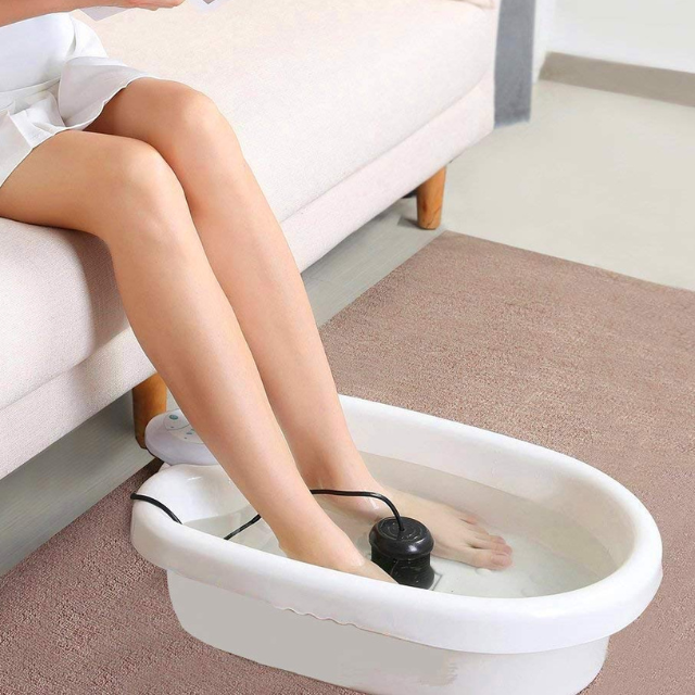 Ionic Foot Detox Bath Vibrating Whirlpool Soak Cleanse