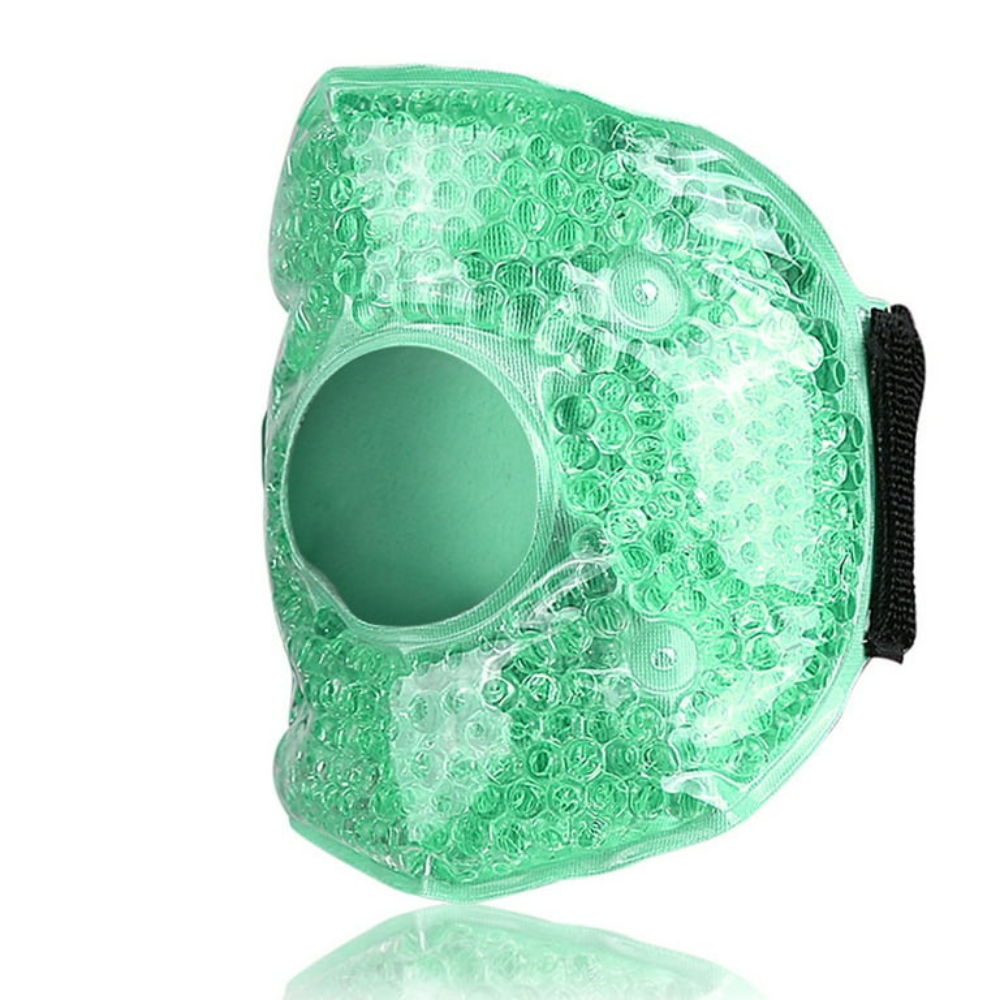 Reusable Gel Therapy Wrap with Adjustable Strap and Hot Cold Compression