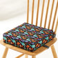 Travel Booster Seat with Adjustable Height and Foldable Design for Dining, Washable Cover