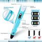 3D Printing Pen with Variable Speed Control and Cooling Safety System