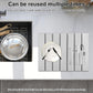 Diatomite Dish Drying Mat with Nonslip Rubber Base and Foldable Design