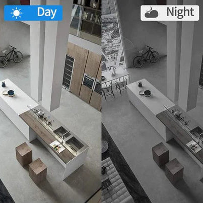 sjbackyard Small WiFi Security Camera Night Vision Wireless HD