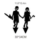 Metal Villain Shadow Caster Yard Stake with Ground Mount and Spotlight Projection