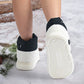 USB Heated Puffer Booties with 3 Heat Settings and Non-Slip Soles