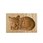 Wooden Cookie Cutter with Seven Seasonal Designs and Press-Lift Mold