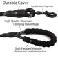 Dog Leash with Reflective Stitching and Padded Grip, Double Rope Construction