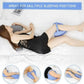 Memory Foam Knee Pillow with Elastic Strap and Hollow Center Design