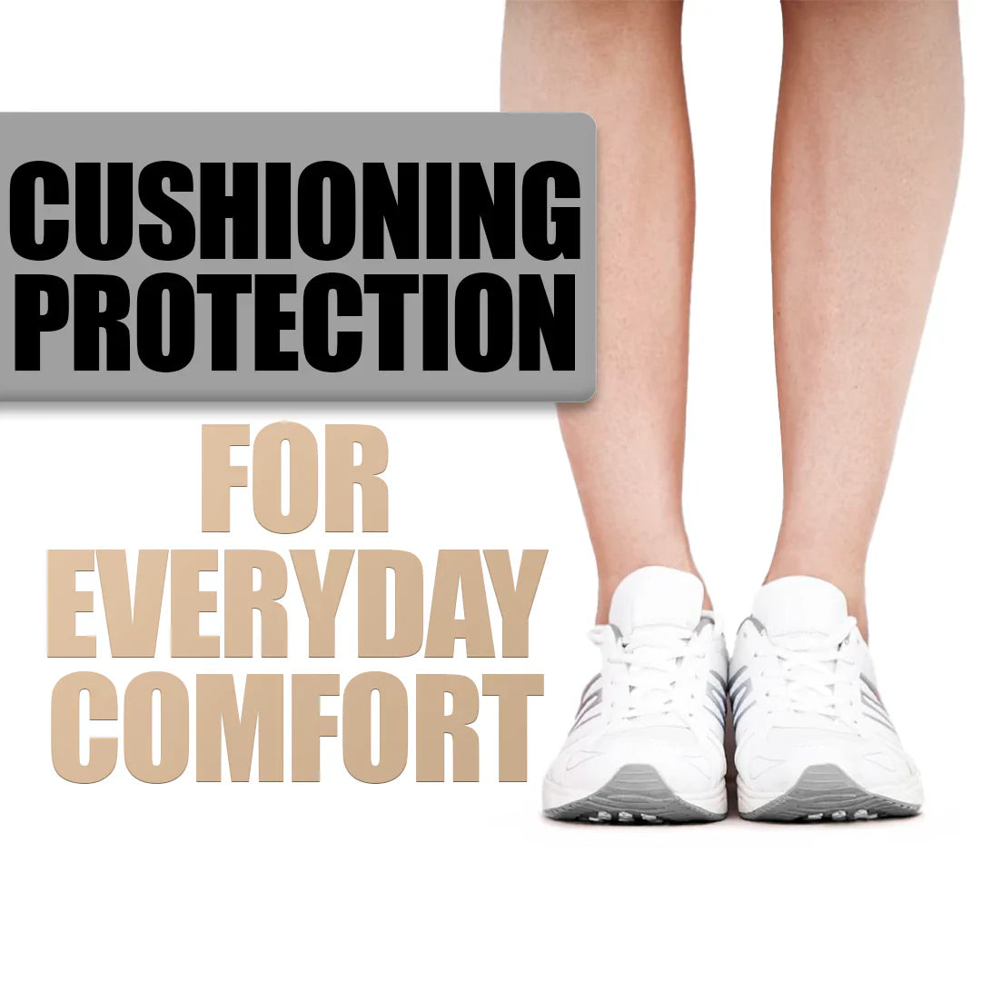 Silicone Toe Protectors with Friction Reducing Cushion and Clear Design, Washable