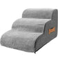 Pet Stairs with High Density Foam and Removable Washable Cover, Gentle Incline