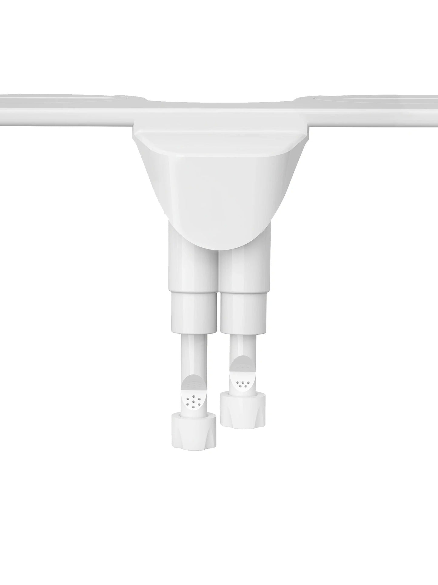 Bidet Attachment with Dual Nozzles and Adjustable Water Pressure for Standard Toilets