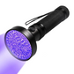 Ultraviolet Flashlight with 100 LED Array and 328ft Detection Range