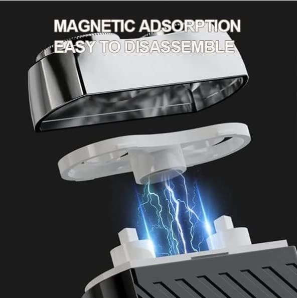 Dual Rotary Head Shaver with Wet and Dry Operation and Floating Blade System
