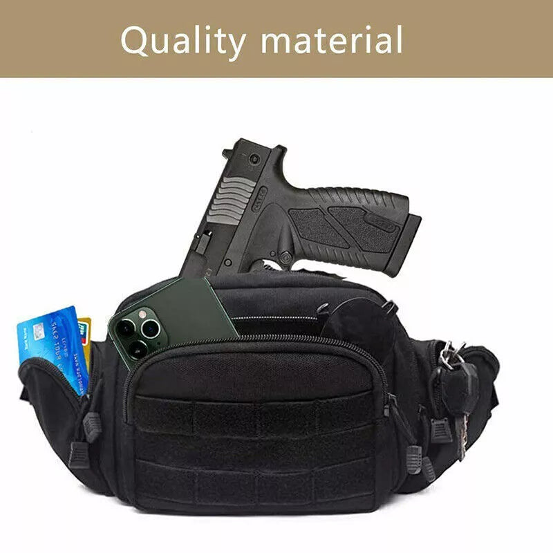 Tactical Concealed Carry Waist Pack