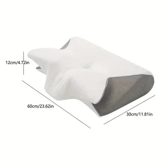 SJBackyard Butterfly Shape Memory Foam Pillow for Side and Back Sleepers