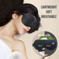 Rechargeable Heated Eye Mask with 3 Heat Modes and Removable Silk Cover