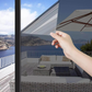 Solar Heat Blocking Window Film with Static Cling and UV Filtration, 15.7x39.4in