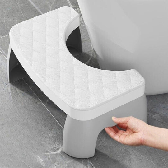 Non-Slip Compact Toilet Stool for Natural Squatting Posture