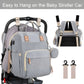 Portable Baby Changing Bag with Convertible Cot and Mosquito Net