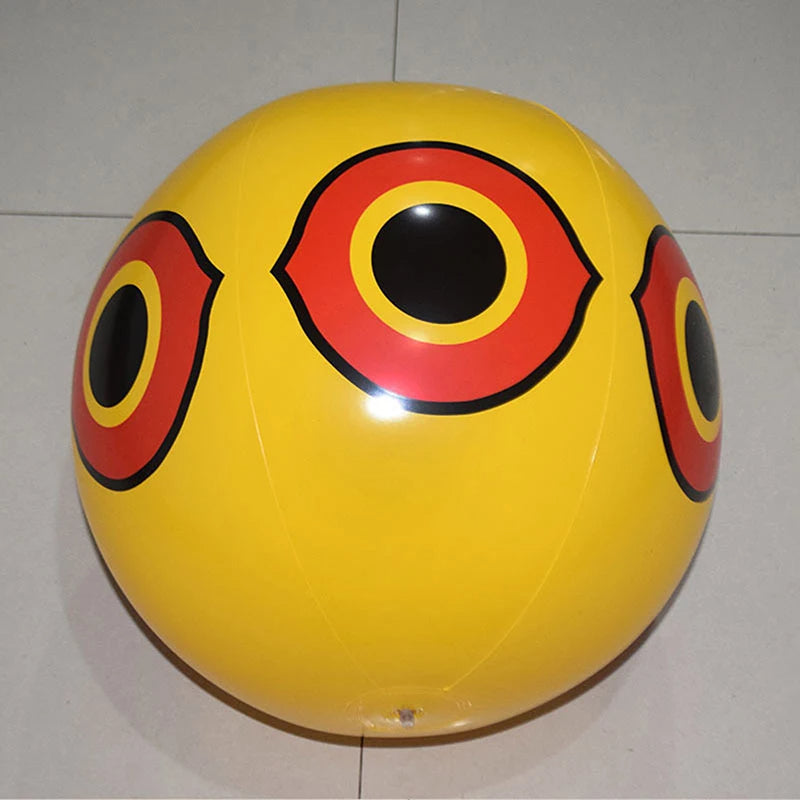 Bird Repellent Scare Balloon with Predator Eye Pattern and Reflective Stickers