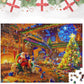 Puzzle Advent Calendar with 1008 Pieces and 24 Daily Boxes, Winter Scene