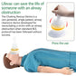 Airway Clearance Device with Manual Squeeze Operation and Universal Mask Fit