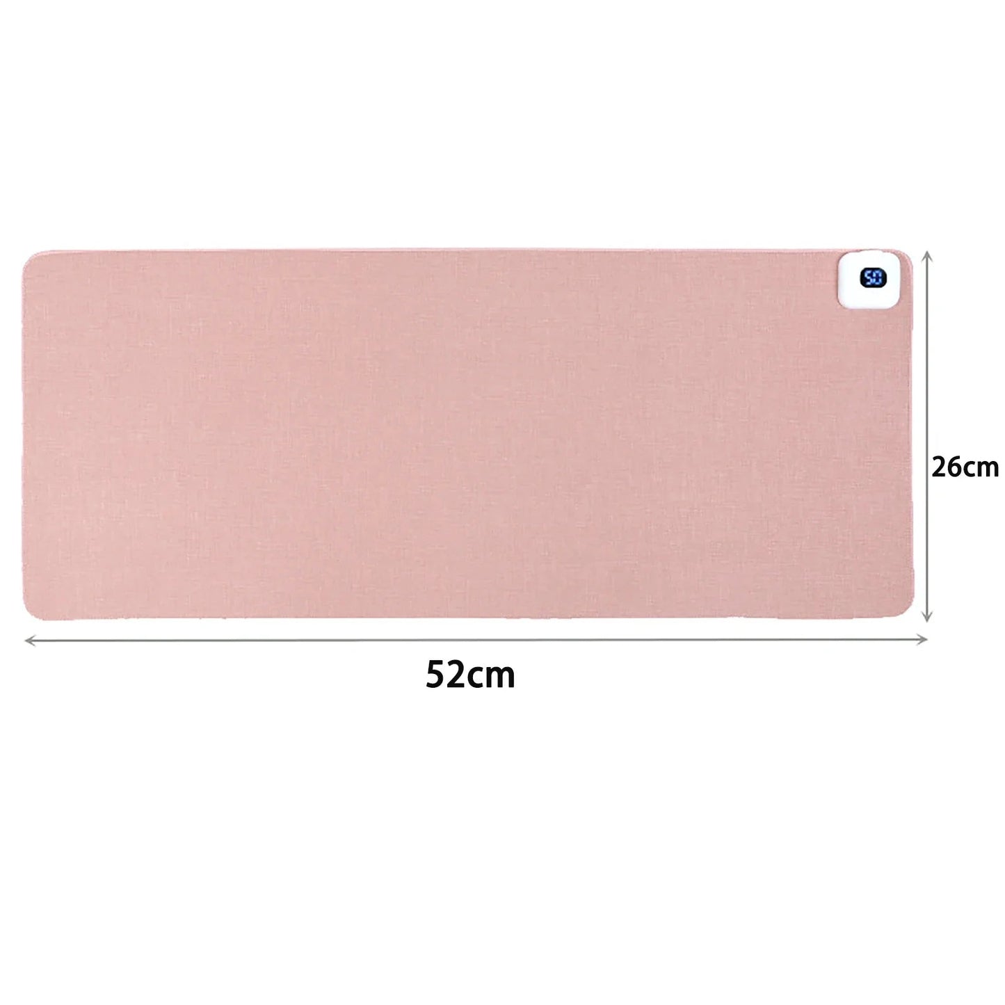 Heated Mouse Pad with Adjustable Temperature and Auto Shutoff, Splash Resistant